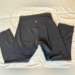 Lululemon Cropped Black Yoga Leggings